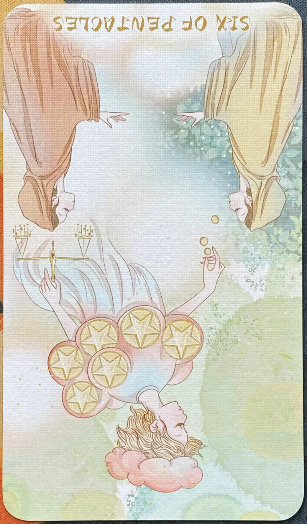 Six of Pentacles Reversed